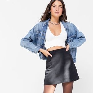Urban Outfitters 🖤 Zipper back mini skirt